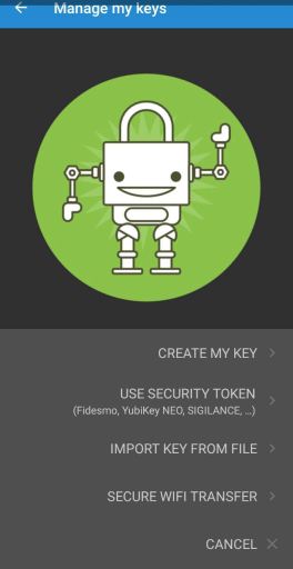 OpenKeychain_create